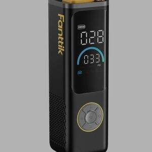 Black and Yellow Digital Tire Inflator
